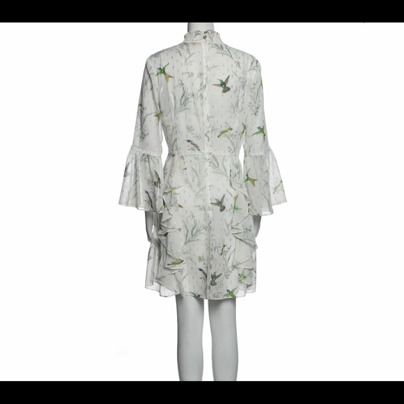 Ted Baker Andray Bird Dress Size 4 (Large) - Picture 3 of 7